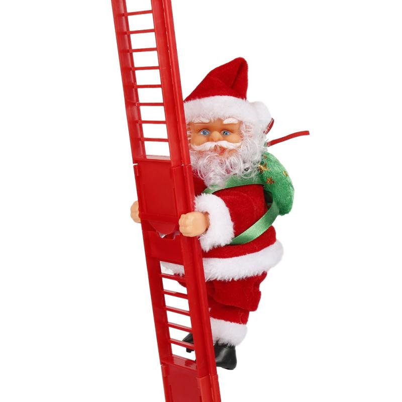Electric Climbing Santa