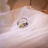 Double Band Rainbow Ring