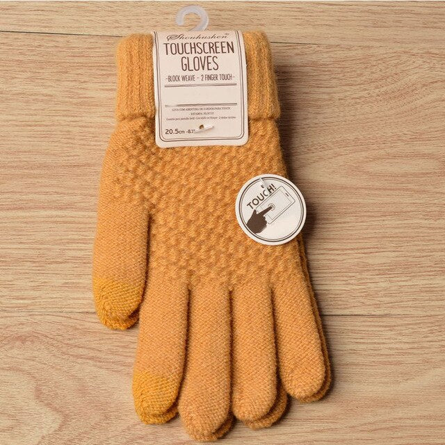 Fall Knitted gloves