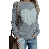 Knitted Heart Sweater