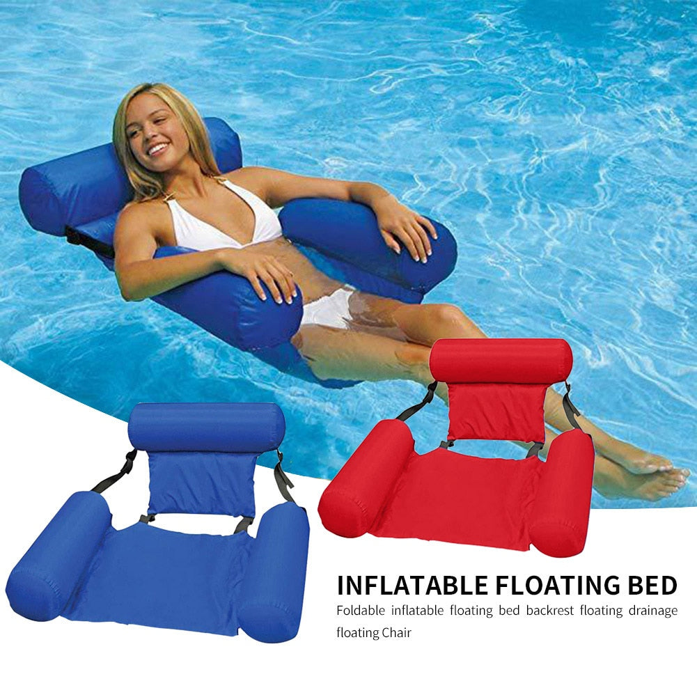 Floating pool Bed And Lounge Chair (Adjustable + Collapsable Chair/Bed)